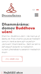 Mobile Screenshot of dhammarama.eu